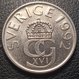 Швеция 5 крон 1992, фото №2
