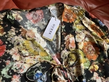 Нарядная блуза боди в цветах Guess, италия, оригинал, фото №4