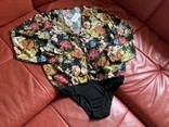 Нарядная блуза боди в цветах Guess, италия, оригинал, фото №5