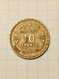 10 франков Марокко 1952#1572, фото №2