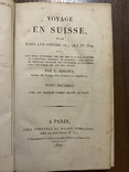 Париж 1822 Подорож до Швейцарії Прижиттєве видання гравюра, фото №5