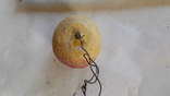 Ялинкова іграшка Яблуко,пап"є-маше,СССР, фото №3