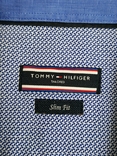 Сорочка чоловіча синій орнамент TOMMY HILFIGER коттон р-р 39, фото №10