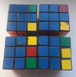 Кубик Рубика, времен СССР, со следами использования - 4 шт., фото №6
