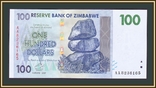 Зимбабве 100 долларов 2007 P-69 (69a), фото №2