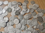 287 монет середньовіччя срібло, фото №4
