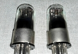 Лампа 6Н8С мет. цоколь с дырчатым анодом. 2 шт., фото №8
