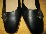 Туфлі жіночі з брошкою-едельвейсом, фото №4