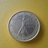 Італія / 1 євро / 2009, фото №4