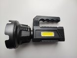 Ручной фонарь 2в1 аккумуляторный CB-T100, фото №4