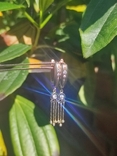 Шикарные золотые серьги с бриллиантами, фото №2