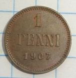 1 пенни, 1907г,, фото №2
