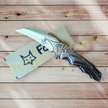 Cкладной нож Fox Outdoor Snake Eye с клипсой, фото №2