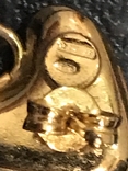 Серёжки в эмалях серебро позолота, фото №6