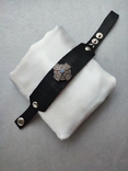 Стильный кожаный браслет "Кельтский крест", фото №10