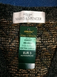 Светр теплий чоловічий з альпакою MARKS &amp; SPENCER р-р 5(112-117см) новий, numer zdjęcia 9