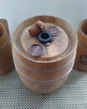 Пивной набор посуды из натурального дерева , сувениры(Крым)., фото №5