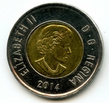 2 доллара Канады 2014, фото №2