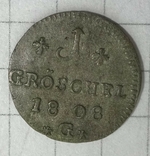 1 грошел, 1808г, G, Силезия, фото №2