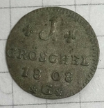1 грошел, 1808г, G, Силезия, фото №3