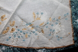 Дореволюционный носовой платок, салфетка, фото №3