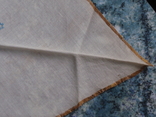 Дореволюционный носовой платок, салфетка, фото №6
