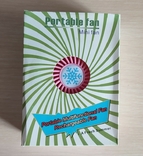 Портативный Настольный Мини Вентилятор Portable Mini Fan черный, фото №4