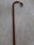Бамбуковая трость с серебряной рукояткой, фото №9