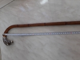Бамбуковая трость с серебряной рукояткой, фото №11