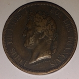 Фрвнцузские колонии. 10 цент.1839 А . Карл Х, фото №2