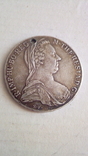 Монета один талер Марії Терези 1780р, фото №2