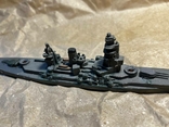 Маcштабна модель корабель олово лот 6, фото №4