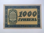 УНР 1000 гривень 1918 Стан, фото №2