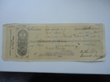 Закарпаття Мукачево 1912 р чек 20 філлерів, фото №2
