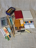 Різне для малювання, олівці,пензлики, книги., фото №2