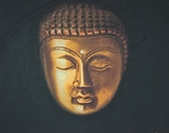 Будда, голова Будды, фото принт, декор на стену 88/67 см, фото №2
