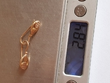 Советские серьги. Золото 583 проба. Вес 2.84 г., фото №13