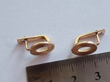 Советские серьги золото 583 проба. Вес 3.01 г., фото №8