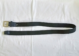 Ремінь чоловічий чорний плетений 100 см, фото №10