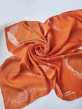 100% шовковий платок хустка Balmain Limited Edition, фото №5