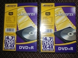 DVD -R. 2 штуки нові запаковані., фото №4