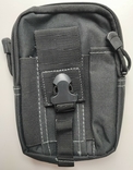 Тактическая универсальная (поясная) сумка - подсумок Черная, фото №2