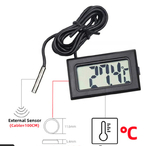 Цифровий РК-термометр, датчик температури, автоматичний контроль, холодильник,камера, фото №3