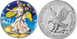 Монета серебро 1 США 2022.Уже коллекционная редкость-тираж 99 штук!!! Свободная Украина, фото №5
