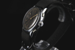 Старовинні швейцарські наручні годинники з хронографом, фото №5