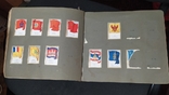 Довоенный альбом для коллекционирования карточек флагов стран мира, фото №6