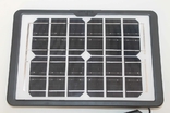Портативна сонячна панель для заряджання гаджетів (6В, 8Вт) CL-680 (1636), фото №3