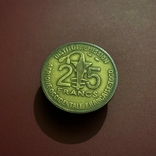 Французька Західна Африка 25 франків 1957 25 франков Западная Африка Золотая гиря Ашанти, фото №4