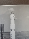 Фото ракеты "Протон" с автографом начальника стартового отдела космодрома Байконур, фото №9