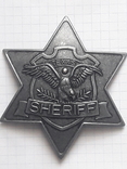 Знак зірка SHERIFF штат TEXAS., фото №2